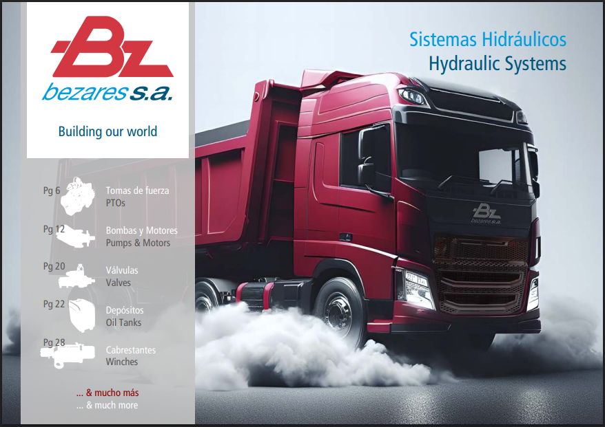 Bezares katalog med hydrauliske systemer